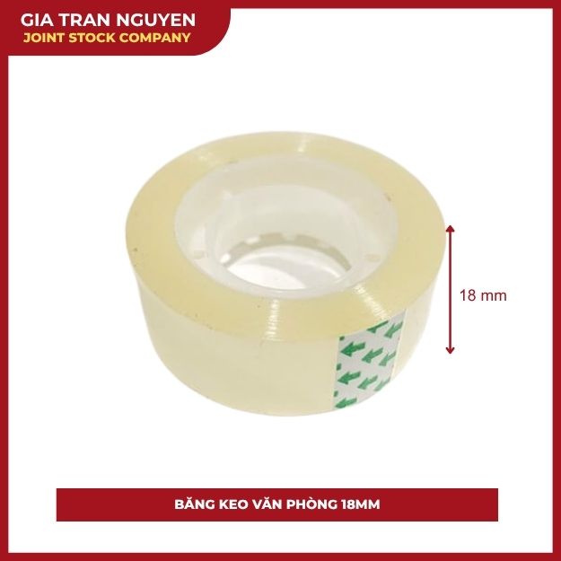 Băng keo văn phòng 18 mm