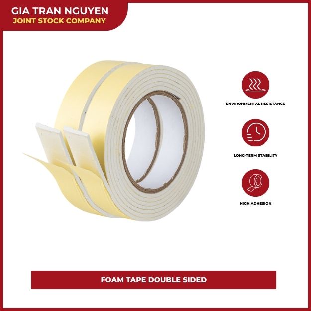 băng keo xốp -foam tape double sided