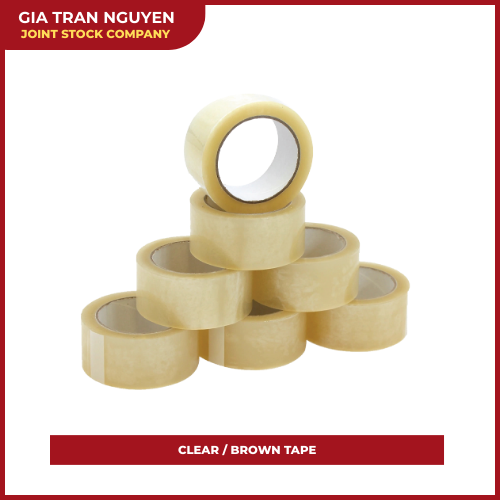 clear tapes - băng keo trong - băng keo đục