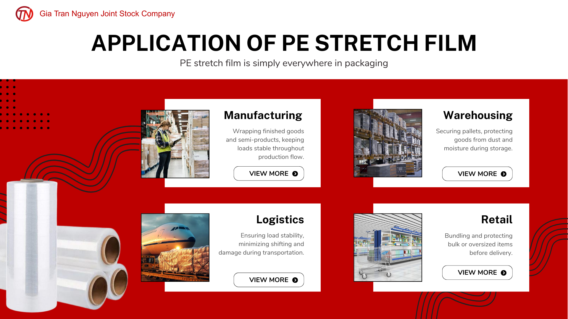 Màng Co PE Gia Trần Nguyễn